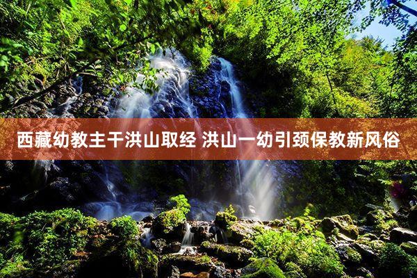 西藏幼教主干洪山取经 洪山一幼引颈保教新风俗