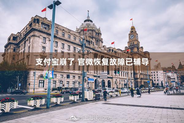 支付宝崩了 官微恢复故障已辅导